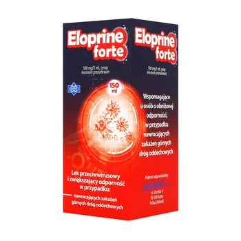 Eloprine Forte, (500 mg/5 ml), syrop, 150 ml