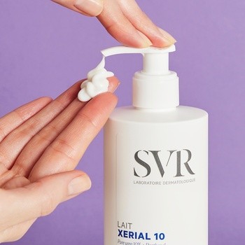 SVR Xerial 10 Lait, intensywnie nawilżające mleczko do ciała, 400 ml