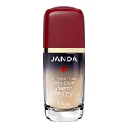 Janda, Make-up sceniczny, dobrze kryjący, 01 jasny beż, 30 ml