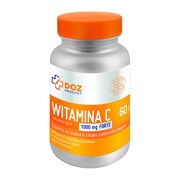 DOZ PRODUCT Witamina C 1000 mg Forte, tabletki do ssania, smak pomarańczowy, 60 szt.