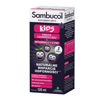 Sambucol Kids, płyn, 120 ml