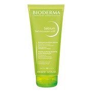 Bioderma Sebium Gel moussant actif, żel oczyszczający do skóry tłustej i trądzikowej, 200 ml