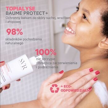 SVR Topialyse Baume Protect+, balsam do skóry atopowej i skłonnej do alergii, 400 ml