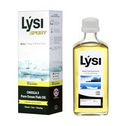 Lysi Sport Omega 3 Pure Atlantic Fish Oil, smak cytrynowy, płyn, 240 ml