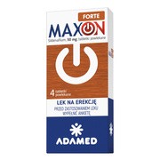Maxon Forte, 50 mg, tabletki powlekane, 4 szt.