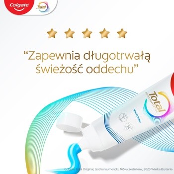 Colgate Total Whitening, wybielająca pasta do zębów, 75 ml
