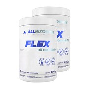 Zestaw 2 x Allnutrition Flex All Complete, proszek, smak truskawkowy, 400 g