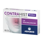 Contrahist Allergy, 5 mg, tabletki powlekane, 10 szt.