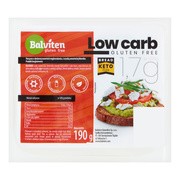 Balviten, Low Carb, chleb bezglutenowy, keto, 190 g