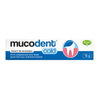 Mucodent Cold (dawniej Mucosit Dent), kojący żel na dziąsła, 15 g