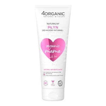 4Organic Organic Mama, naturalny płyn do higieny intymnej, 250 ml