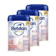 Zestaw 3 x Bebilon PROfutura DUOBIOTIK 4, formuła na bazie mleka po 2. roku życia, proszek, 800 g