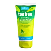 Beauty Formulas, złuszczający żel do mycia twarzy Tea Tree, 150 ml