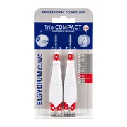 Elgydium Clinic Trio Compact 444, szczoteczka międzyzębowa, 2 szt.