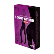 Look At Me! by Veera, antycellulitowe rajstopy z microfibrą, kolor czarny, rozmiar XXL, 1 szt.