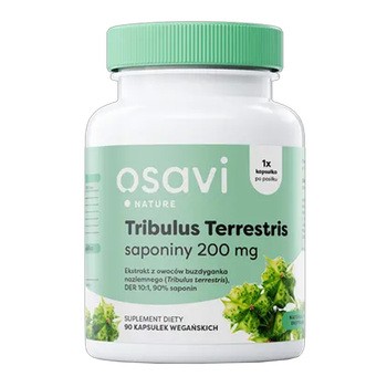 Osavi Tribulus Terrestris - saponiny 200 mg, kapsułki twarde, 90szt.