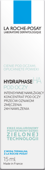 La Roche-Posay Hydraphase HA, Pod oczy, koncentrat intensywnie nawilżający, 15 ml