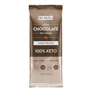 BeKeto, czekolada keto, 70% kakao, orzech pekan, 80 g