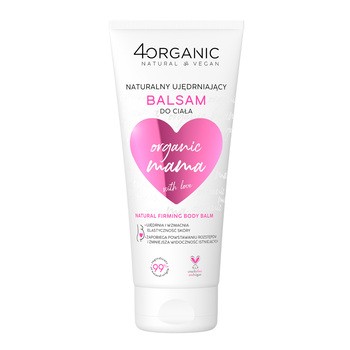 4Organic Organic Mama, naturalny ujędrniający balsam do ciała, 200 ml