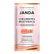 Janda Ceramidowa Regeneracja, maseczka suplementacyjna na twarz, szyję i dekolt, 8 ml