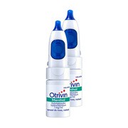 Zestaw 2x Otrivin Menthol, 1 mg/ml, aerozol do nosa, 10 ml