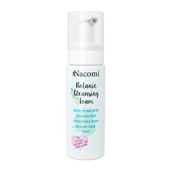 Nacomi, botaniczna pianka myjąca do twarzy, 150 ml