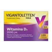 Vigantoletten Max, witamina D3 2000j.m., kapsułki, 120 szt.