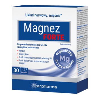 Starpharma Magnez Forte, kapsułki, 30 szt.
