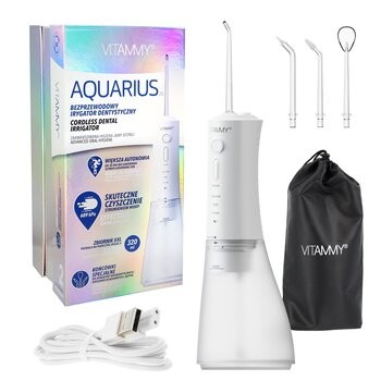 Vitammy Aquarius, irygator dentystyczny, akumulatorowy, 1 szt.
