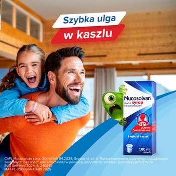 Mucosolvan, (30 mg/5 ml), syrop, 100 ml