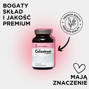 Pharmaverum Colostrum IG, kapsułki, 60 szt.