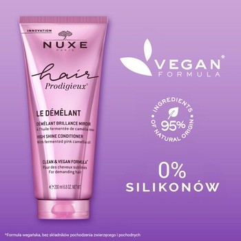 Nuxe Hair Prodigieux, odżywka przywracająca blask, 200 ml