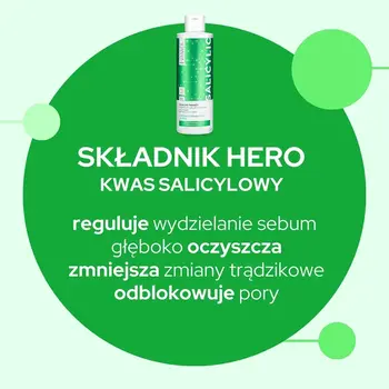 Vianek Hero, tonik do twarzy z kwasem salicylowym, 200 ml