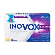 Inovox Express, pastylki twarde, smak miodowo-cytrynowy, 36 szt.