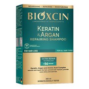 Bioxcin Keratin & Argan, szampon regenerujący, 300 ml