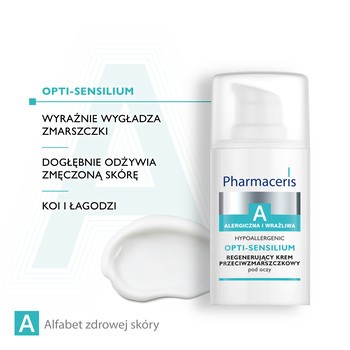 Pharmaceris A Opti-Sensilium, regenerujący przeciwzmarszczkowy krem pod oczy, 15 ml
