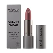 Madara Velvet Matte Cream Lipstick, matowa pomadka o satynowym wykończeniu, Cool Nude, 3,8 g