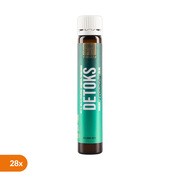 Zestaw 28 x Triggy Vitamin Shot Detox, płyn w ampułce, smak zielone jabłko, 25 ml