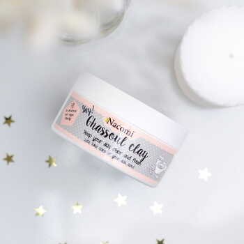 Nacomi, glinka ghassoul, maska oczyszczająca, 94 g