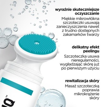 Bioliq Clean, oczyszczający żel do mycia twarzy z peelingującą szczoteczką, 125 ml