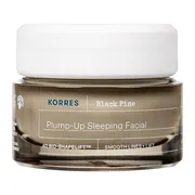 Korres 4D Black Pine, ujędrniający krem-maska na noc, 40 ml