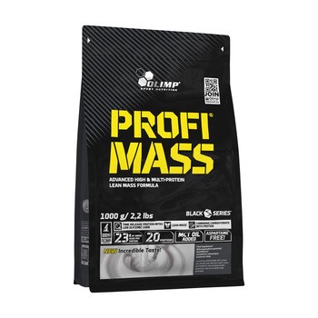 Olimp Profi Mass, proszek, smak truskawkowy, 1 kg