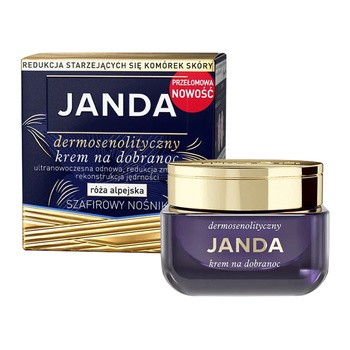 Janda, dermosenolityczny krem na dobranoc, 50 ml