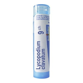 Boiron Lycopodium clavatum, 9CH, granulki, 4g