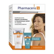 Zestaw Promocyjny Pharmaceris S, barierowy balsam ochronny, 150 ml + kojąco-regenerujący balsam po opalaniu, 50 ml