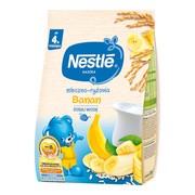 Nestle, kaszka mleczno-ryżowa, banan, 4 m+, 230 g