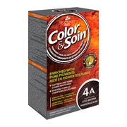 Color&Soin, farba do włosów, odcień: zimny brąz (4A), 135 ml