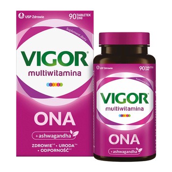 Vigor Multiwitamina ONA, tabletki, 90 szt.