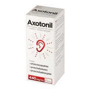 Axotonil, 440mg/ml, aerozol do uszu, 10 ml