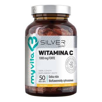 MyVita Silver Witamina C 1000 mg Forte, kapsułki, 50 szt.